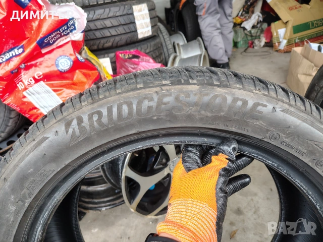 4бр.зимни гуми BRIDGESTONE 225 50 18 DOT20 цена за брой, снимка 4 - Гуми и джанти - 54045649