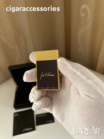 S.T. Dupont Ligne 2 Padron – запалка с два пламъка, снимка 3 - Запалки - 52857560