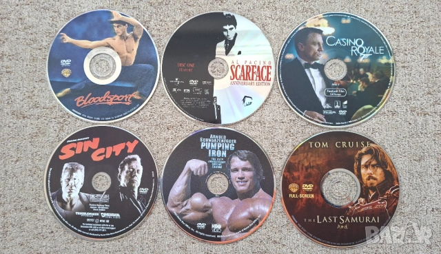 Оригинални Американски DVD дискове , Made in USA