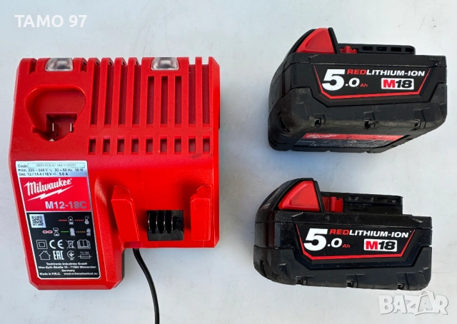 Milwaukee M18 CAG125X - Безчетков ъглошлайф 2x18V 5.0Ah перфектен!, снимка 8 - Ъглошлайфи - 52971205