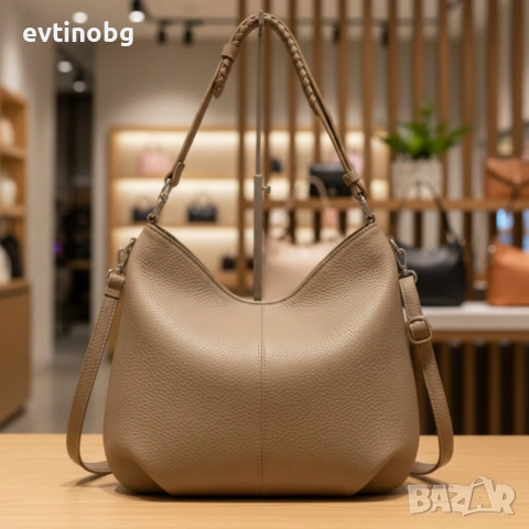 Елегантна дамска чанта от еко кожа – стил и практичност за всеки ден, снимка 7 - Чанти - 53792704