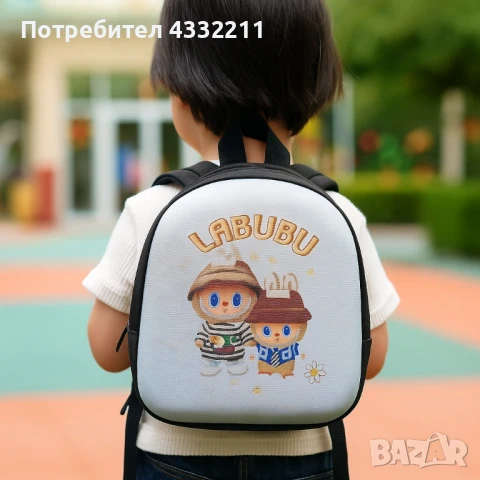 Детски раници Labubu – удобство, стил и настроение за всяко дете, снимка 3 - Кенгура и ранички - 51270927