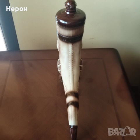 Сервиз за ракия керамичен ,декантер, снимка 2 - Сервизи - 52508458