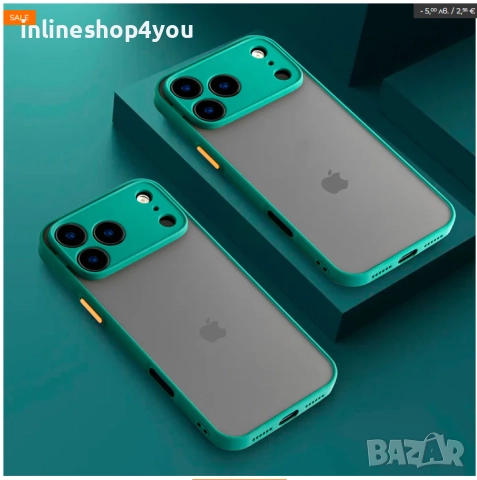 Цветен Кейс Rock за Apple iPhone 17 Pro / Max със защита около камерата