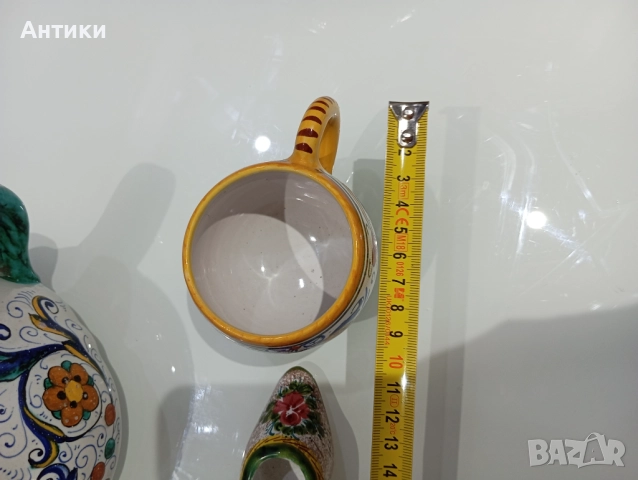 Керамичен италиански лот маркиран , снимка 10 - Сервизи - 52528024