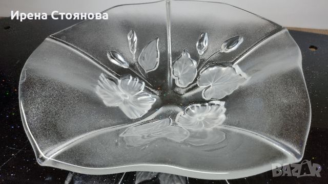 Кристална фруктиера ESPRIT FRUIT BOWL MIKASA,  W. Germany. , снимка 8 - Чинии - 45350780