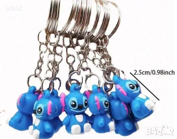 Стич Stitch ключодържател фигурка играчка висулка, снимка 2 - Други - 51111411