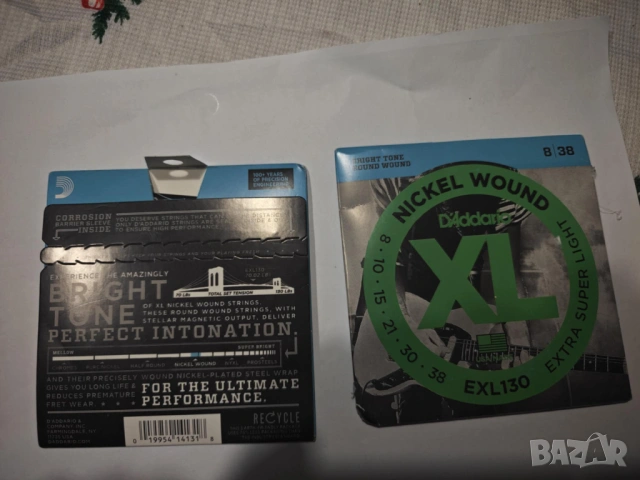 D'Addario EXL130-08-38-струни за ел.китара на ПРОМОЦИЯ, снимка 2 - Китари - 53512891