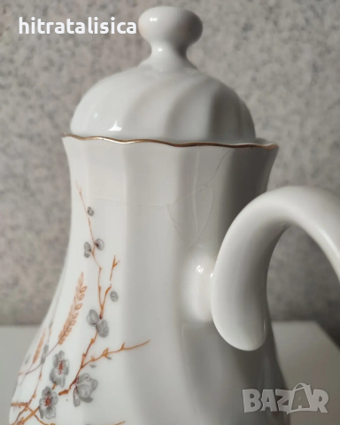 Голям чайник-БГ порцелан, снимка 2 - Декорация за дома - 45034930