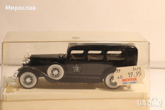 1:43 SOLIDO CADILLAC POLICE ШЕРИФ ПОЛИЦИЯ КОЛИЧКА МОДЕЛ