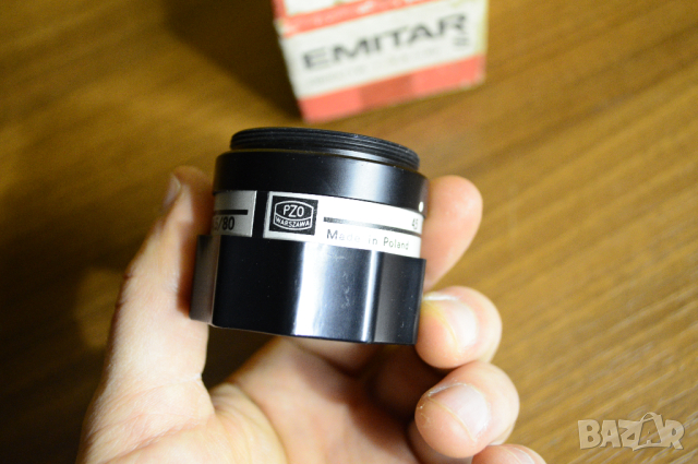 Emitar обектив за фото увеличител  4.5/80mm, снимка 9 - Обективи и филтри - 44959740