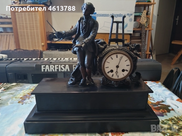 Каминен френски часовник