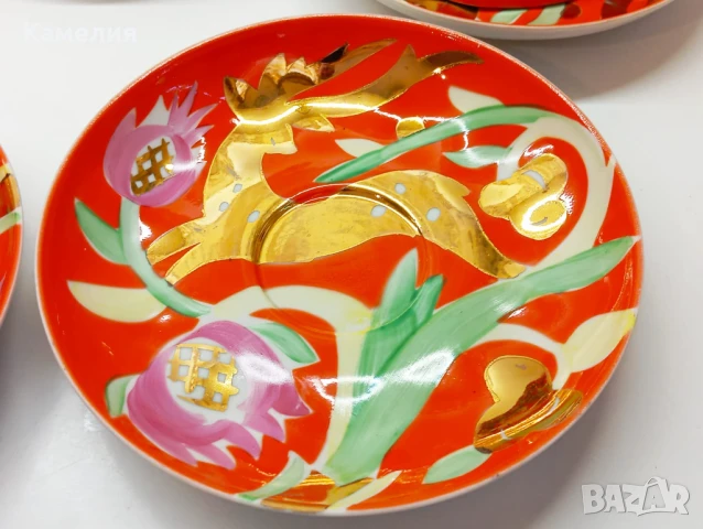 Руски порцелан , снимка 4 - Чаши - 51006773