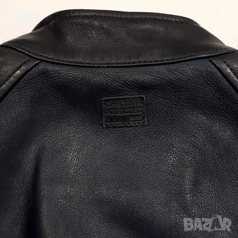 G-STAR Motac-O Biker Оригинално Кожено Мъжко Яке М, снимка 7 - Якета - 51945177