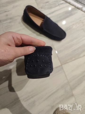 мъжки мокасини естествен велур, снимка 4 - Мокасини - 54092342