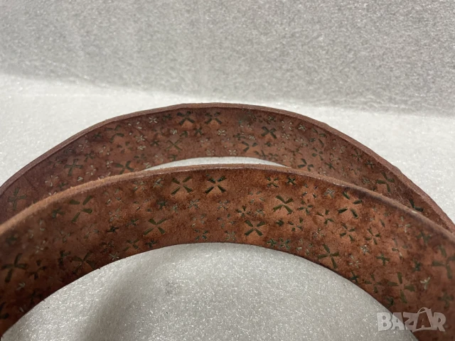 Оригинален! Готин! Колан Pepe Jeans London 100% Телешка кожа, снимка 9 - Колани - 51106225