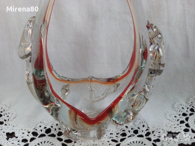 * МУРАНО * - винтидж бонбониера !, снимка 3 - Антикварни и старинни предмети - 52567501