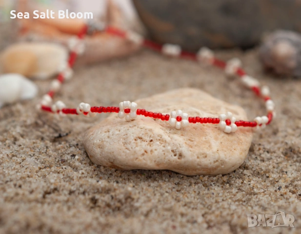 Чокър маргаритки, снимка 11 - Колиета, медальони, синджири - 54031898