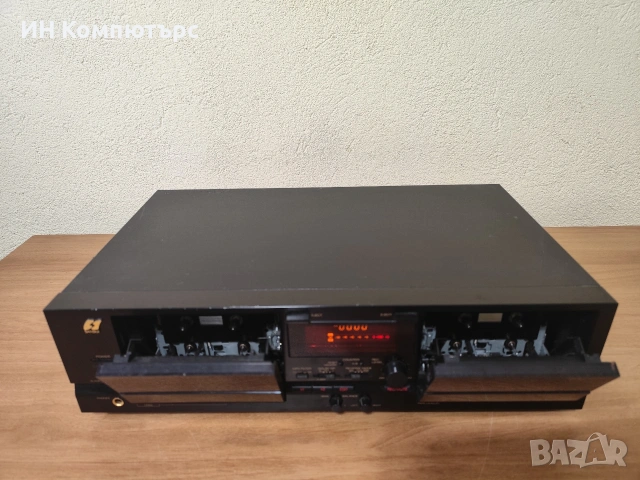 Продавам двукасетъчен дек Sansui D‑X311WR, снимка 2 - Декове - 54159624