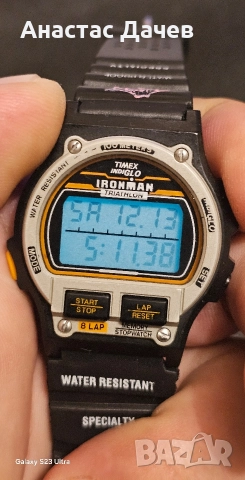 Винтидж часовник TIMEX IRONMAN, снимка 5 - Мъжки - 52775155