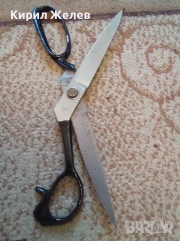 Стара шивашка ножица 50578, снимка 5 - Антикварни и старинни предмети - 52127174