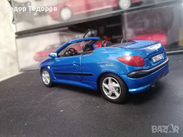 Колекционерски модел Peugeot - 206 CC, снимка 2 - Колекции - 46688752