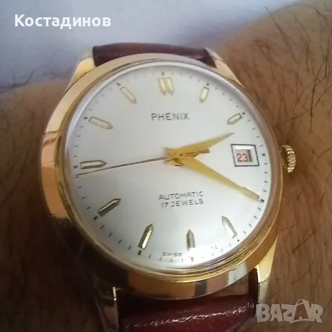 часовник Phenix automatic Swiss made , снимка 3 - Мъжки - 48044500