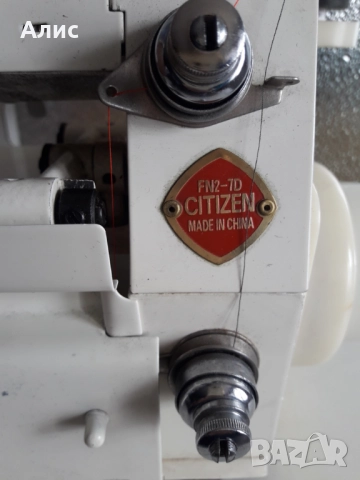 триконечен оверлог, снимка 2 - Шевни машини - 52559083