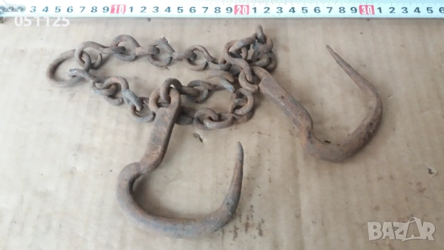 стари куки, ченгели от кантар, паландза , снимка 7 - Други ценни предмети - 54033904