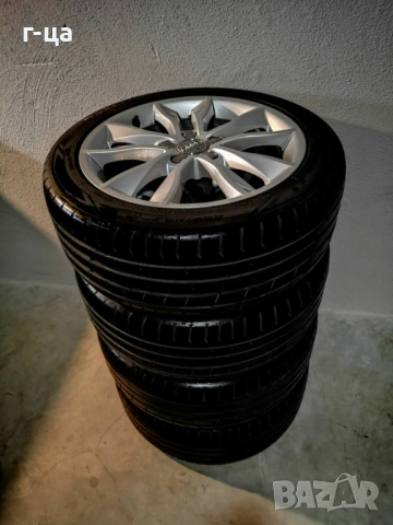 Гуми с джанти 225/45R17 за Audi A3, снимка 2 - Гуми и джанти - 53085754