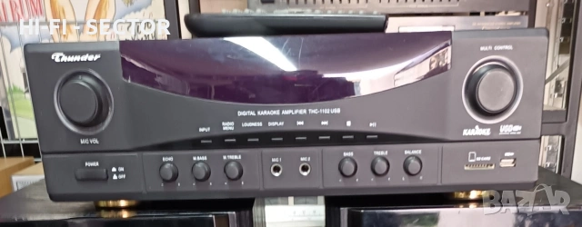 Thunder THC 1102 усилвател , снимка 4 - Ресийвъри, усилватели, смесителни пултове - 53637217
