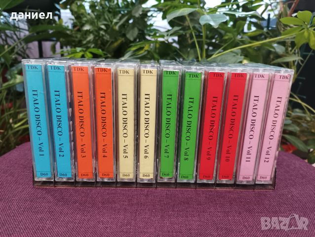 Аудио касети TDK D60 от колекция с Italo Disco, снимка 1 - Аудио касети - 45269557