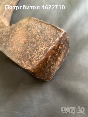 стара брадва с маркировки, снимка 10 - Антикварни и старинни предмети - 53433241