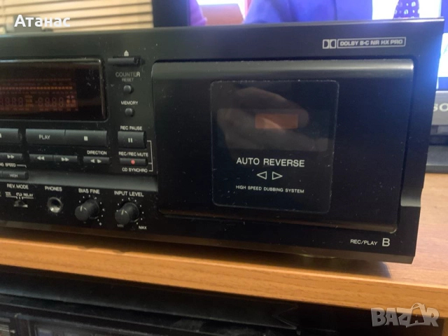 касетен дек Denon DRW-580, снимка 3 - Декове - 51446113