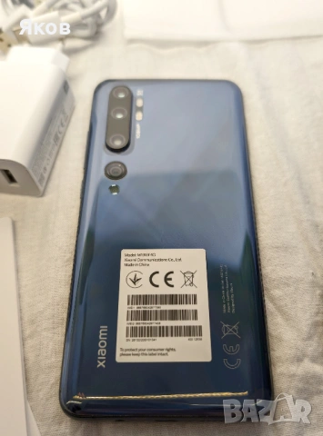 Смартфон Xiaomi Mi Note 10 6gb/128gb с 108mp камера, снимка 3 - Xiaomi - 53676571