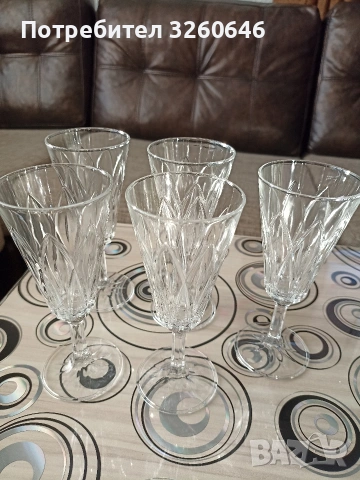 Кристални чаши за шампанско 