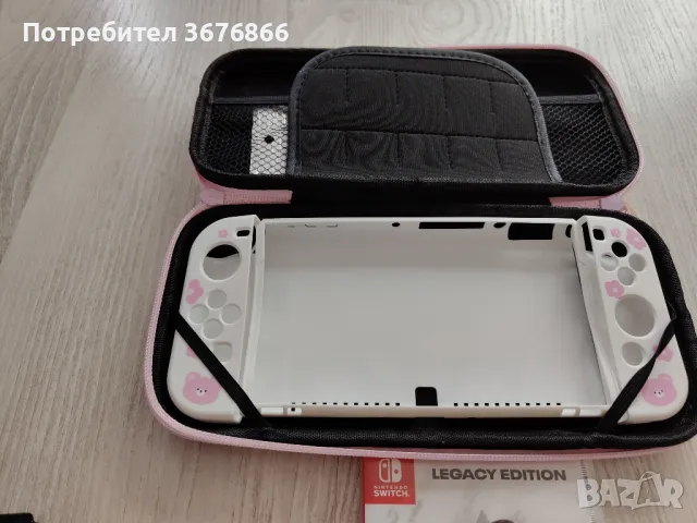 Конзола Nintendo switch oled с подаръци , снимка 8 - Nintendo конзоли - 48259132