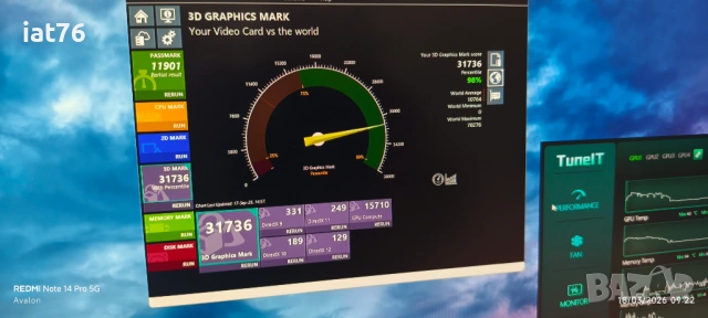 Видеокарта Inno3D Geforce 3080Ti X3, снимка 4 - Видеокарти - 54050710