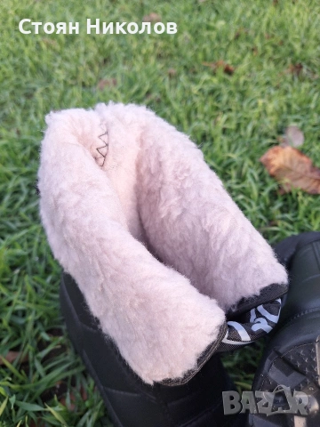 Зимни ботуши с термо чорап за лов и риболов черен "Крок", снимка 3 - Екипировка - 53097543