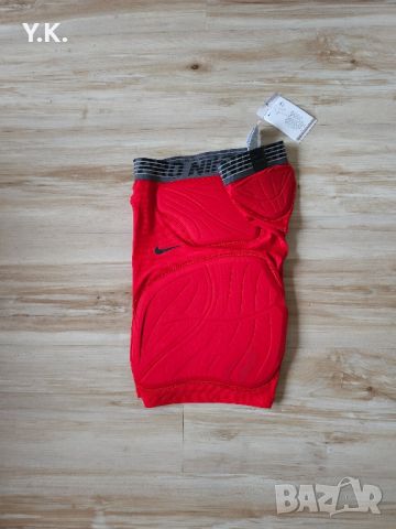 Оригинален мъжки къс клин с протектори Nike Pro HyperStrong, снимка 2 - Други - 45877191