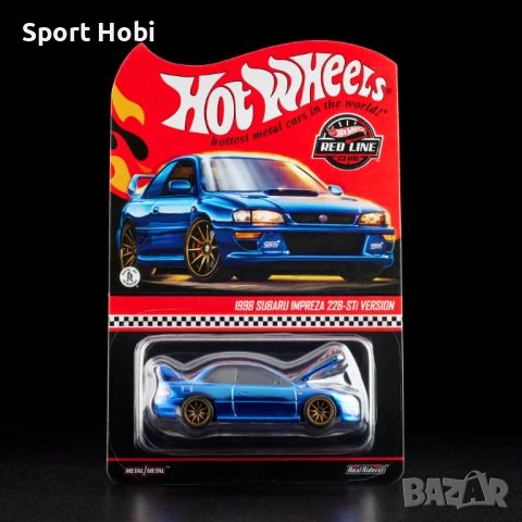 Hot Wheels RLC Subaru 22B-STi 1998 , снимка 2 - Колекции - 53325476