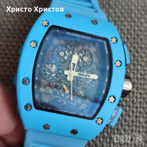 НА ЕДРО!!! Мъжки луксозни часовници Richard Mille , снимка 3 - Мъжки - 47016175