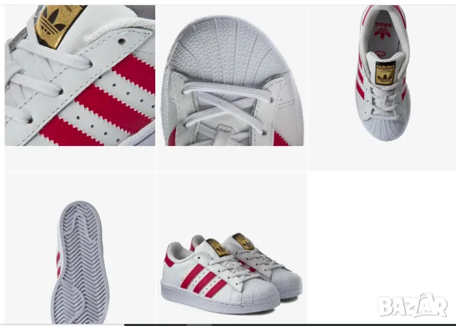 детски кецове /маратонки adidas Superstar номер 29 ,5-30 , снимка 4 - Детски маратонки - 49489353