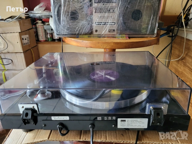 Sansui SR-222MKII .Грамофон със кашона, снимка 7 - Грамофони - 54087780