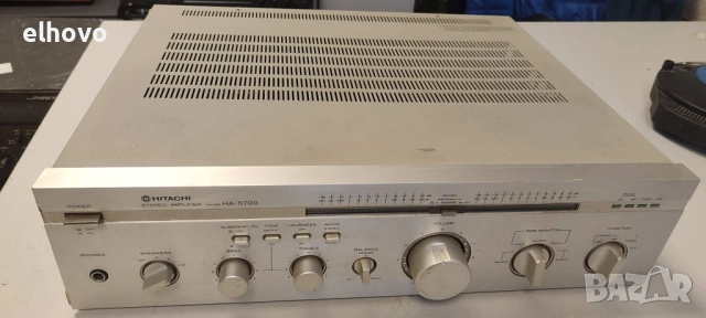 Стерео усилвател Hitachi HA-5700, снимка 4 - Ресийвъри, усилватели, смесителни пултове - 53507633