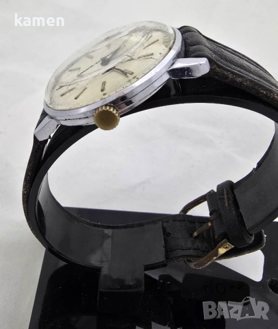 Винтидж съветски часовник RAKETA - кал. 2609.HA - произведен в СССР - класически раиран циферблат, снимка 3 - Антикварни и старинни предмети - 53659187