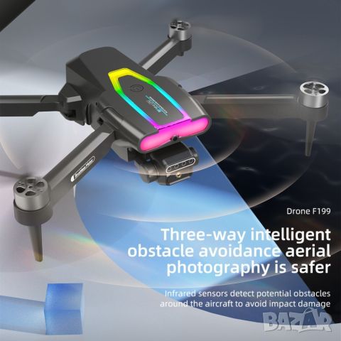 WIFI FPV професионален мини RC сгъваем дрон със 1080px камера, снимка 14 - Дронове и аксесоари - 45662461
