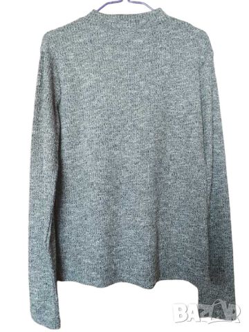 Дамска блуза Calliope, 88% полиестер, 12% вискоза, Сива, XL, снимка 2 - Блузи с дълъг ръкав и пуловери - 45682483