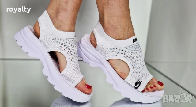 Nike бели дамски сандали , снимка 3 - Сандали - 51224948