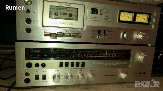 TELEFUNKEN TR 300 + TC 450 M, снимка 8 - Ресийвъри, усилватели, смесителни пултове - 52380029